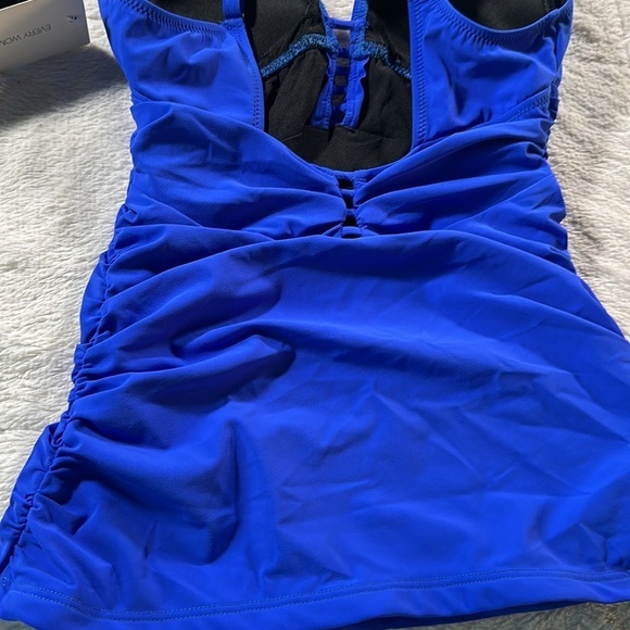 Profile by Gottex Women’s Royal Blue "TUTTI FRUTTI" Tankini Top Size 6 NEW - Picture 12 of 16